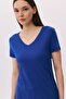 Modal V-Neck Basic T-Shirt - 3
