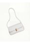 Liva Faux Leather Women's Vintage Gold Buckle Retro Model Hand and Shoulder Bag - 5
