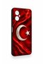 Omix X3 Compatible Turkish Flag Patterned Silicone Case - 3