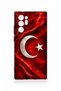 Samsung Note 20 Ultra Compatible Turkish Flag Patterned Silicone Case - 2