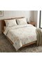 Makiteks 100% Cotton Pastel Floral Printed 240X220+2*(50X70) King Size Duvet Cover and Pillowcase - 2