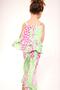 Girl's Viscose Set with Daisy Print - 5