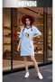 Women's Short Sleeve Crew Neck T-Shirt Dress Nightgown