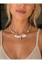 Seashell Necklace – Bohemian Summer Women's Necklace and Beach Jewelry Handmade with Minarets and Seashells