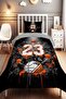 Basketball Ball Patterned Single Baby Kids Bedding Set