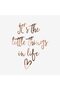 Alayra It’s the little things in life Life Changing Printed Quotes wall Posters for Home Decoration