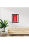 Alayra Arsenal Club Song Poster Framed Painting with Black Frame (12 inches x 9inches) | | Ready for - 4