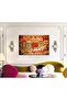 Alayra Krishna with Arjun Canvas Painting (Fabric, 88.9x73.7x1.3cm, Multicolour) | | Ready - 3