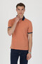 Polo Collar Cotton Pique T-Shirt - 5