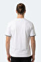 Zaid Men's Cotton White T-Shirt - 4