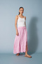 Tulle Detailled Tank Top Ecru - 4