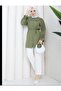 Embroidered Baby Collar Hijab Tunic