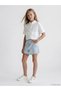 Vizyon New Season Stoned Girls' Jean Shorts Skirt