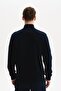 Ar-Ma Men's Half Zipper Sweatshirt Basic Without Print Without Pockets Knitted Fabric Regular Fit 65% Cotton 35% Poly - 5