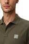 Ar-Ma Men's Polo Collar T-Shirt Unprinted Basic Regular Fit Double Collar Combed Cotton Pique Y31374358002 Khaki-H - 2