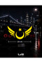 Auto Motorcycle Helmet Laptop Phone Sticker Turkish Flag Moon Star Winged Sticker