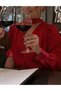 Blouse, Red - 2