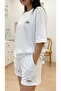 Basic Oversize T-Shirt and Shorts Set – Relaxed Fit, Casual Sports Combo - 2