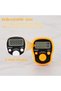 Digital Finger Counter Pack 6 LED Adjustable Ring Knitting Row Counters – Assorted - 4