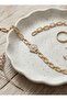 Zircon Stone Hexagon Detailed Paperclip Chain Xuping Bracelet - 3