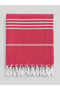Sultan Peshtemal |   100% Cotton, Natural Fringed |   Beach, Pool, Spa, Hammam, Sports, Travel Towel (Pomegranate Flower - 90X180 cm) - 4