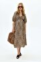 MAMA Balloon-sleeved midi dress - 2