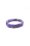 Certified Amethyst Special Cut Natural Stone Bracelet - 8