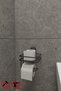 Toilet Paper Rack with Strong Adhesive Spare Shelf Bathroom Organizer Toilet Paper Holder - 2