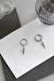 Hole Pointed Tip Men Women Unisex 316L Steel Earring 1 Piece - 3