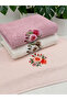 Floral Embroidery 3 Piece 50X90 Hand Towel Set - 3