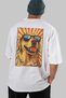 For Dog Lovers 31 White Oversize T-Shirt with Dog Print on the Back 100% Cotton Unisex Dog Lover Premium Design - 6