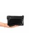 Men's Black Genuine Leather Multi-Compartment Portfolio Bag - 4