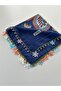 Handcrafted Needlepoint Embroidered Writing/Needlepoint/Needlepoint Yemeni/Handcrafted Cheesecloth/Hand Knitting - 2