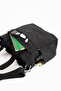 Dark Gray Women's Large Size Waterproof Crossbody and Shoulder Strap Bag with Compartments - 6