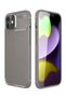 Zengemtr iPhone 11 Case Auto Focus Carbon Cover (203822) - Gray
