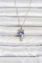 316L Steel Chain Silver Color Owl Model Women's Necklace