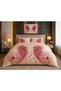 Luxury Pink Angel Winged Double Duvet Cover Set |   Romantic Bedroom Decor |   Premium Satin Textured Duvet Cover Set