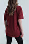 Women's Oval Cut Oversize Modal T-Shirt - 4