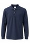 Long Sleeved Work T-Shirt with Collar and Pockets, Tight Fit