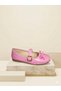 April 23Rd Girls' Ballet Shoes with Velcro and Bow for School and Daily Use, April 23Rd Show Children's Ballet Shoes - 2