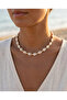 White Sea Shell String Women's Necklace Stylish Jewelry