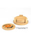 World Bamboo Coasters Blank Round 4 Pack - Unfinished Sublimation Coasters for Heat Press DIY - 2