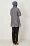 Neck-Tieded Jacquard Tunic 46638 - 4