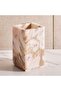Aristo Marble Tumbler 7.3x7.3x11.7cm -beige - 4