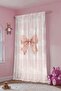 Pastel Polka Dot Bow Patterned Children's Baby Room Background Curtain (Single Wing Pricing) - 4