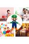 Imported Velvet Fabric Super Mario Luigi Plush Toy 27 cm Pack of 2 Sleeping Playmate Medium Size - 7
