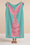 Mermaid Turquoise Pink Girls' Beach Towel - Tropical Summer Style Quick Dry Microfiber Towel - 4