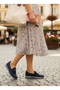2257-Blacksea Anatomical Sole Ultra Light Women's Daily Sports Ballerina Shoes - 2