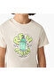 Graphic Print T-shirt with Short Sleeves - 4
