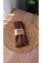 Bamboo Kraş Shawl Set of 6 (Navy Blue - Burgundy - Stone Color - Black - Khaki - Chocolate Brown) - 7
